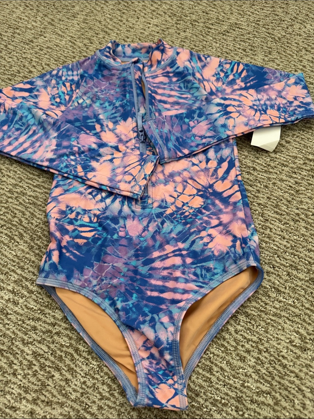 J. Crew Crewcuts Rash guard Swimsuit 6-7